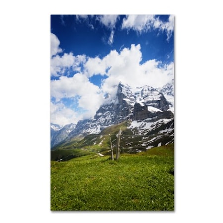 Philippe Sainte-Laudy 'Monch Switzerland' Canvas Art,30x47